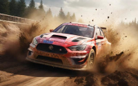 RALLY车型，rally road