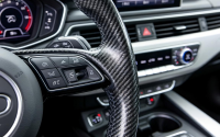从方向盘看奥迪车型，奥迪方向盘nav