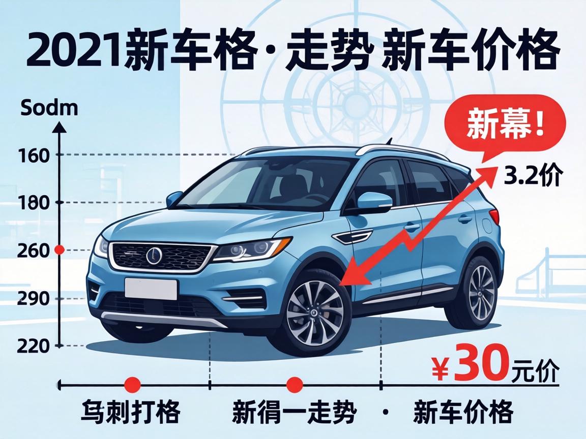 新款车型价格走势，2021新车价格