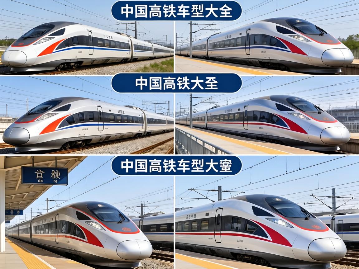 中国高铁车型大全，中国高铁列车车型